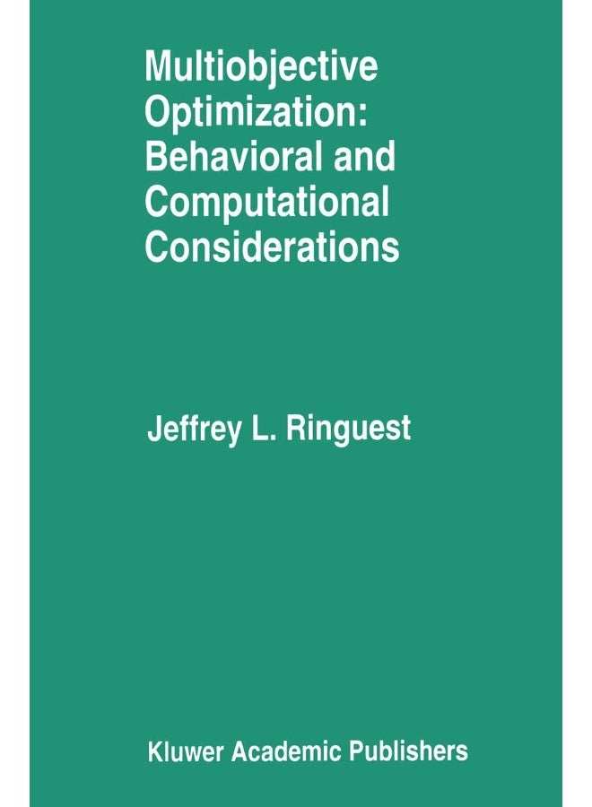 Multiobjective Optimization: Behavioral and Computational Considerations