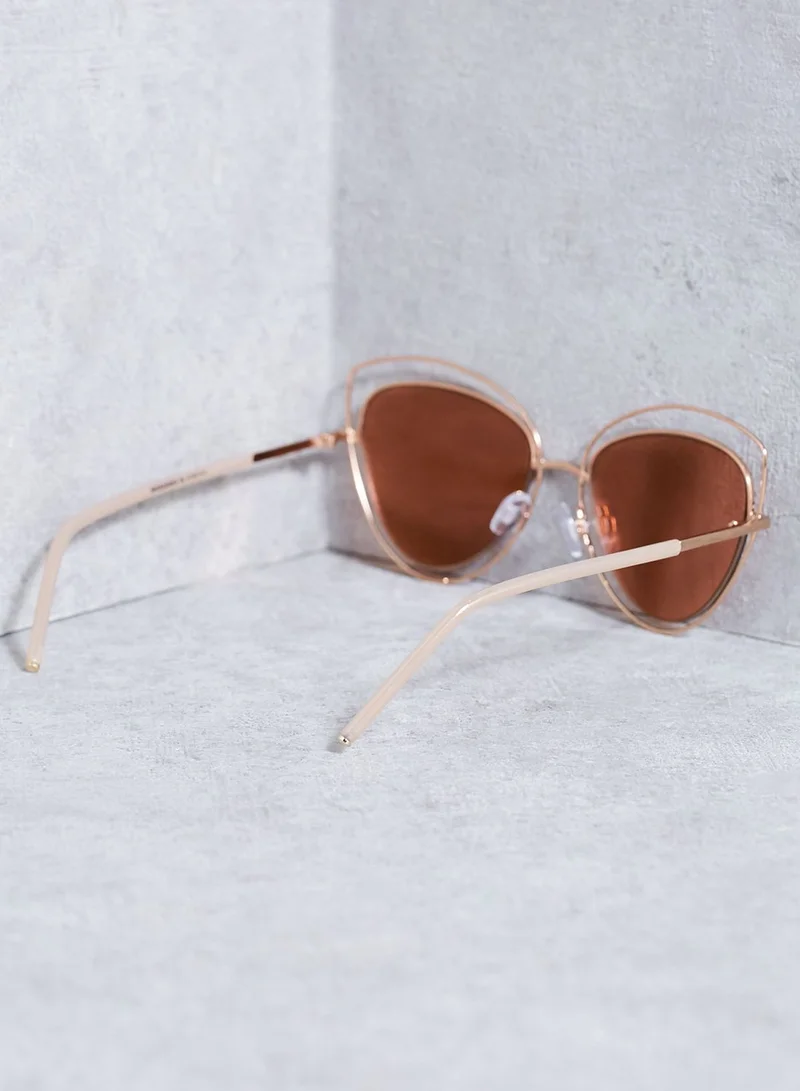 Missguided Cateye Sunglasses