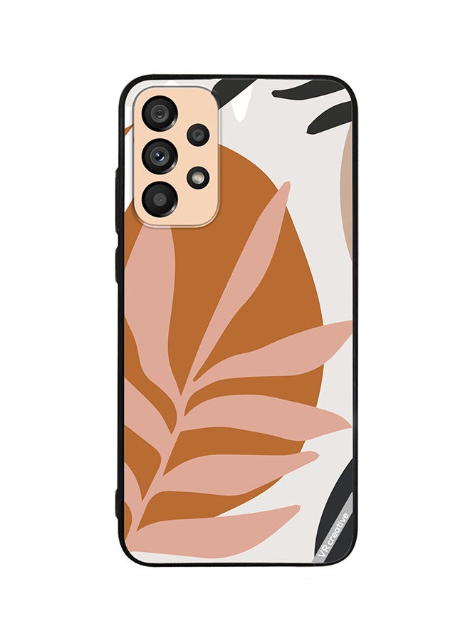VR CREATIVE Protective Case Cover For Samsung Galaxy A53 5G Leaf Tropical Design Multicolour - Image 1