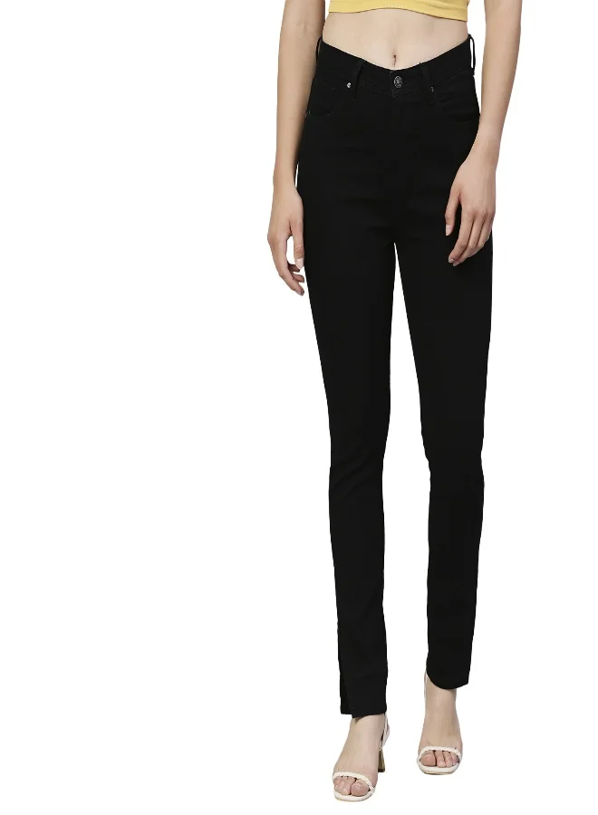 HIGH STAR Women Black Jeans