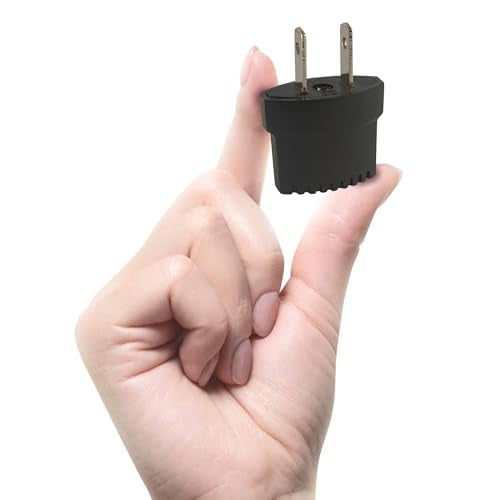 MX World Conversion (2 Pin Flat & 2 Pin Round) USA Japan China Taiwan and Thailand to USA Canada Japan (Type -B) - Pack of 5 - Image 2