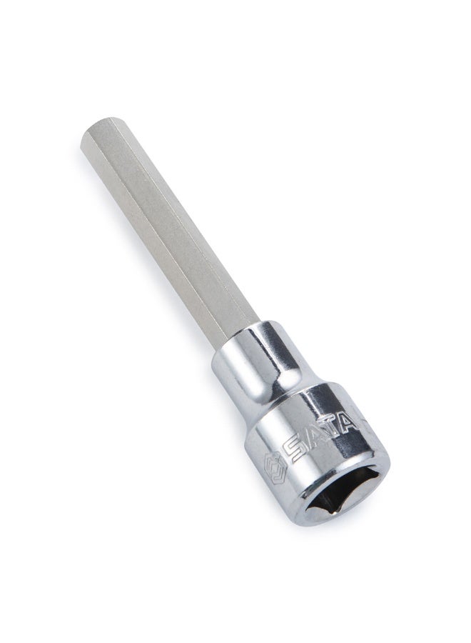 SATA GL25201 1/2" Drive Long Hex Bit Socket 4mm - Image 3