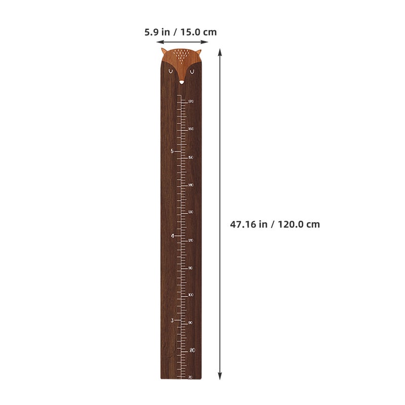 2 Sets of Giraffe Kids Height Wall Chart Wall Decal Height Chart Growth Chart - Image 2