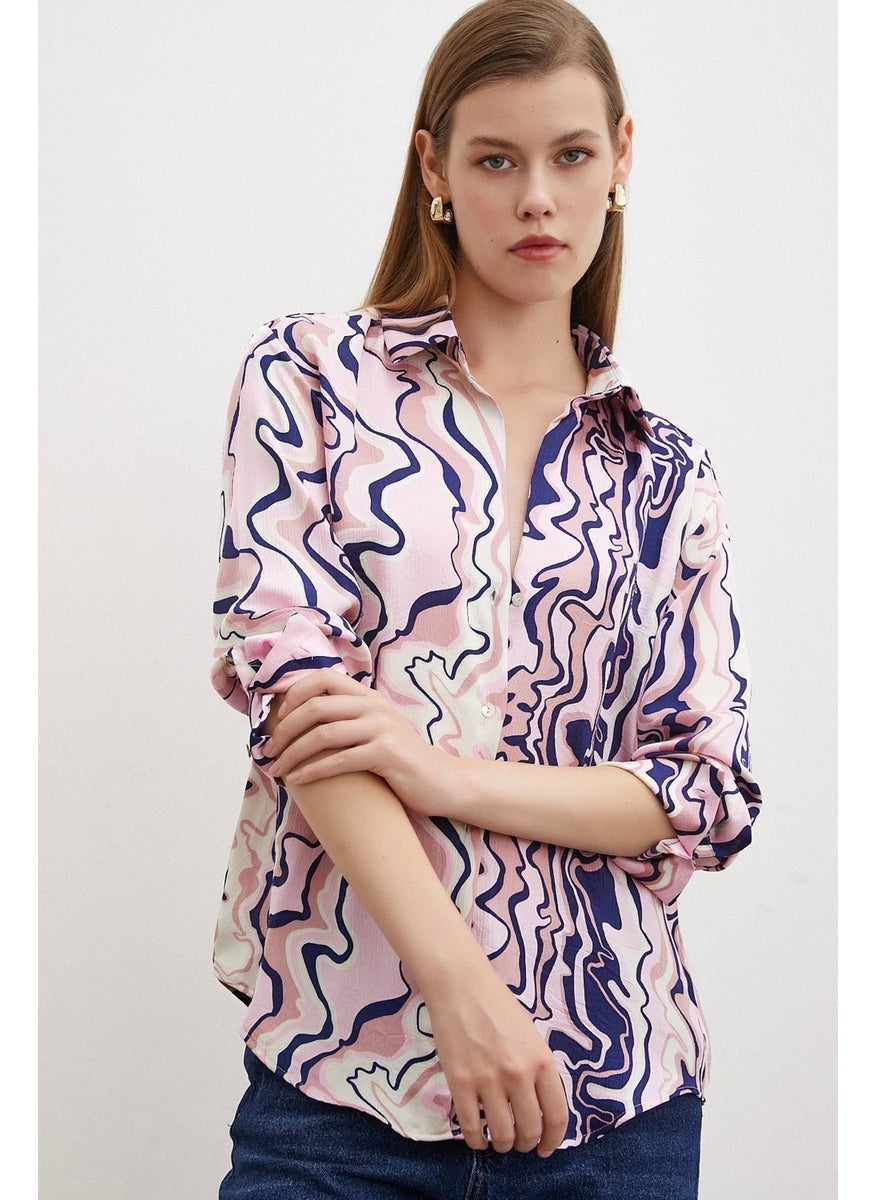 Wave Effect Basic Shirt Pink - pzsku/Z83BECB7F08F2AF559A7CZ/45/_/1741336231/835ccb49-621e-490d-b64d-2faaf99a7c80