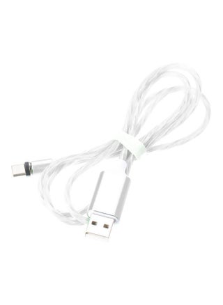 3-In-1 Lightning Micro USB Type-C LED Data Sync Charging Cable With Dust Plug Silver/White - pzsku/Z83BED218568678984DEBZ/45/_/1690974806/2e087c02-ed68-4174-9a27-7ebe1c6a1ce6