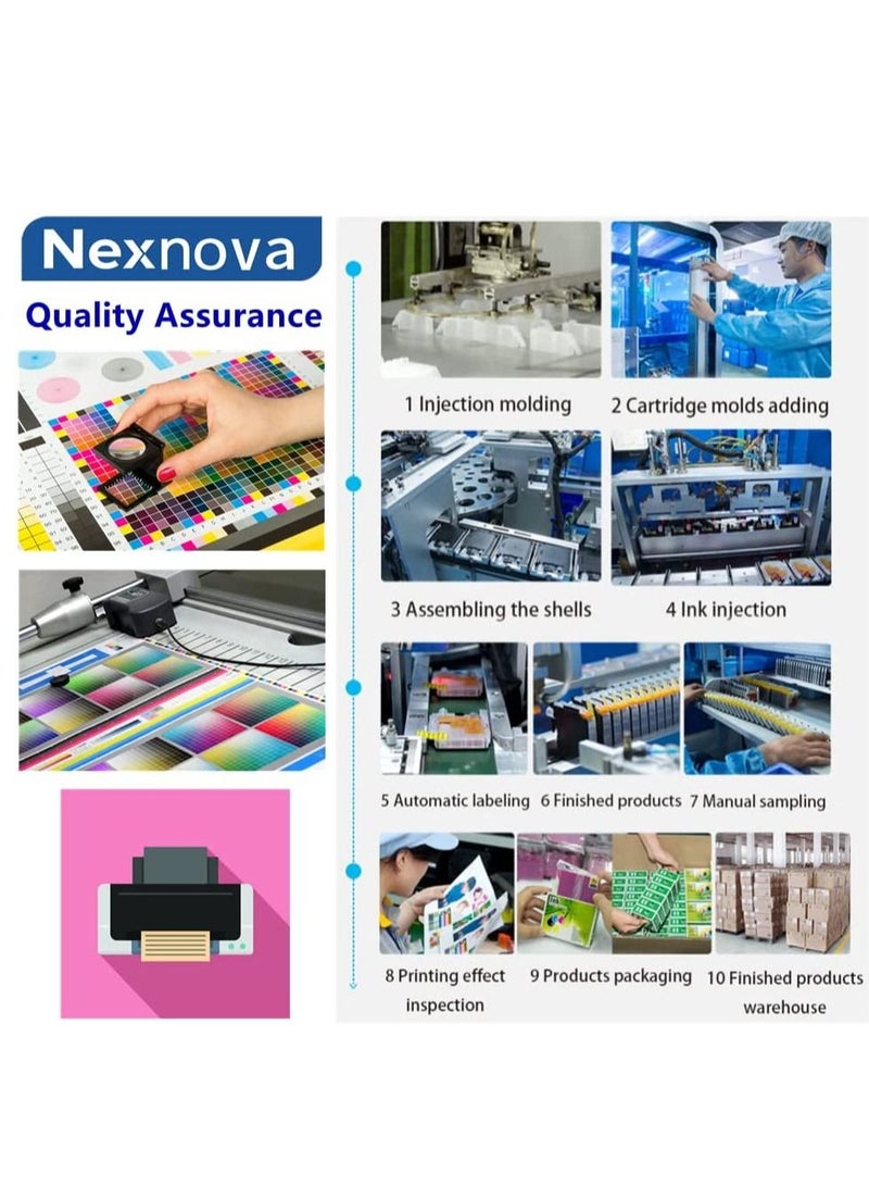 NexNova ink cartridge PGI 1400XL for Canon High Yield 1 Pack Black PGI 1400 XL for MAXIFY MB2140 MB2340 MB2740 MB2040 - Image 5