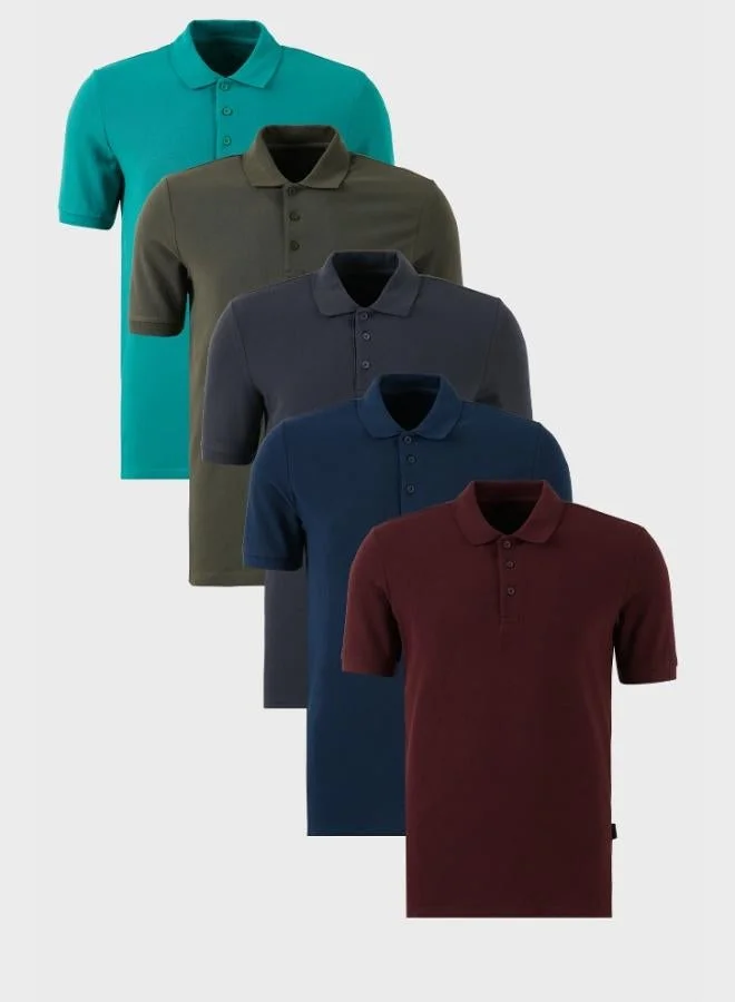 بوراتي تيشيرت رجالي بولو قطن من بوراتي  قطع