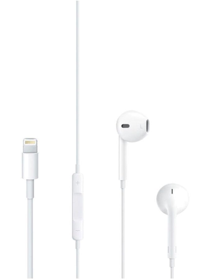 Generic Wired In-Ear Earphones for Apple iPhone White 