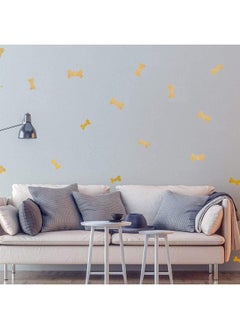 Remarkable Kraft Dog Bone Labels 2.75 X 1.5 Inches Wall Decor Dog Party Decorations Wall Stickers For Kids Boy Girls Room Decorationnursery Decals Wall Decor Easy Paste Removable （120 Pcs）  - Image 3
