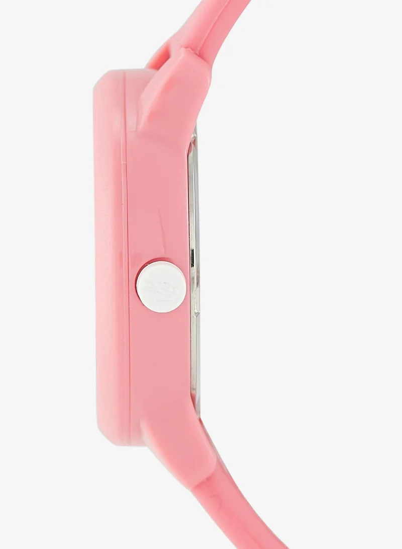 Lacoste  12.12 Kids Collection Analog Quartz Watch For Kids With Pink Silicone Bracelet - 2030040 for Men | Best Price UAE