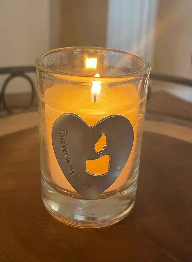 Whitney Howard Designs Forever in My Heart Memorial Candle - Sympathy Gift for Loss of Loved One, Mom, Husband, Grandma - Grief Bereavement Funeral Gift by Whitney Howard Designs - Image 2