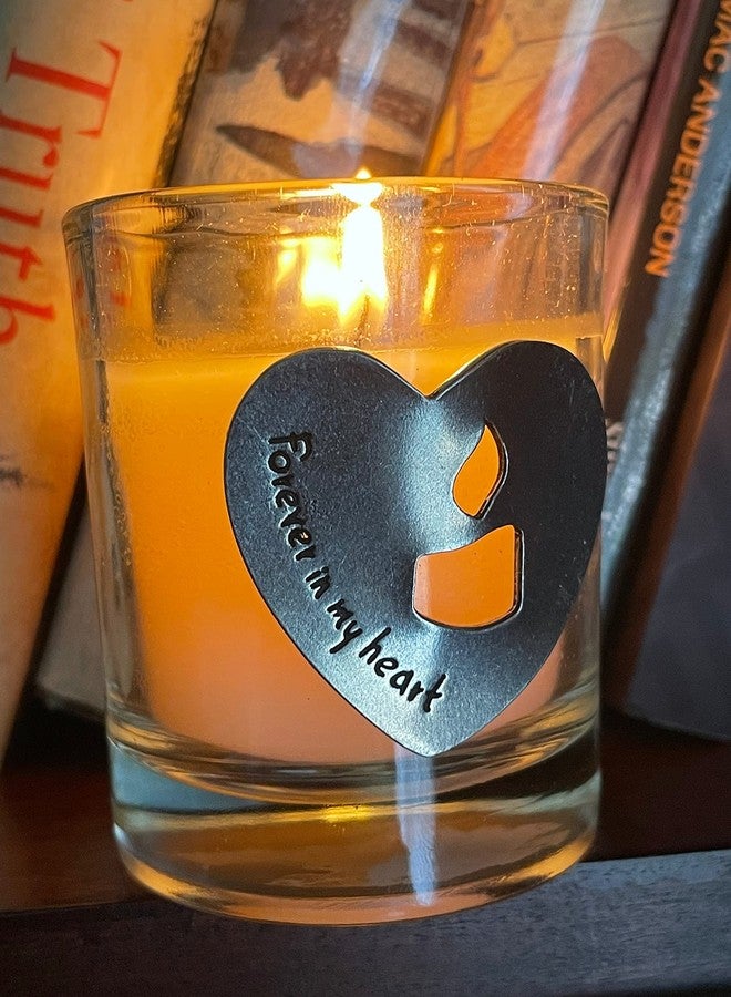 Whitney Howard Designs Forever in My Heart Memorial Candle - Sympathy Gift for Loss of Loved One, Mom, Husband, Grandma - Grief Bereavement Funeral Gift by Whitney Howard Designs - Image 4