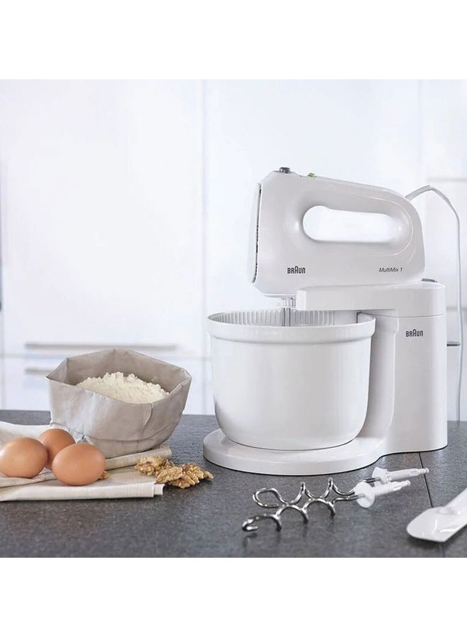 BRAUN Multimix 2 In 1 Hand And Stand Mixer 3 L 400 W HM1070 WH White - Image 3