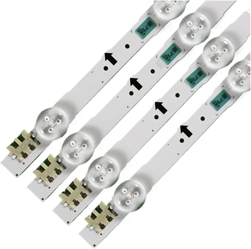 شريط LED 1 طقم 4 قطع لتلفزيونات سامسونج وإل جي الموديلات LT32E310 CY GJ032BGLVXH UN32J6300 UE32H5080 - Image 2