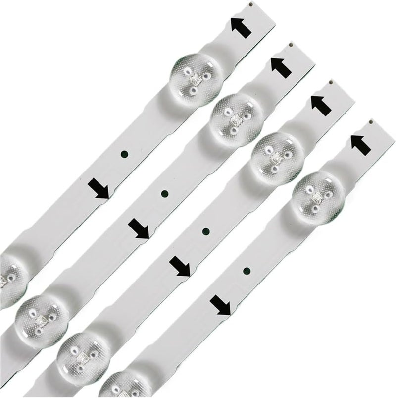 شريط LED 1 طقم 4 قطع لتلفزيونات سامسونج وإل جي الموديلات LT32E310 CY GJ032BGLVXH UN32J6300 UE32H5080 - Image 5