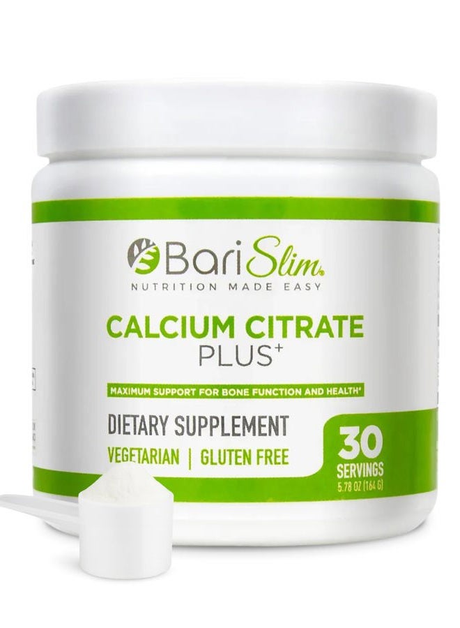 Bari Slim BariSlim Bariatric Calcium Citrate Plus - 600 mg of Calcium Citrate - 30 Servings - Image 1
