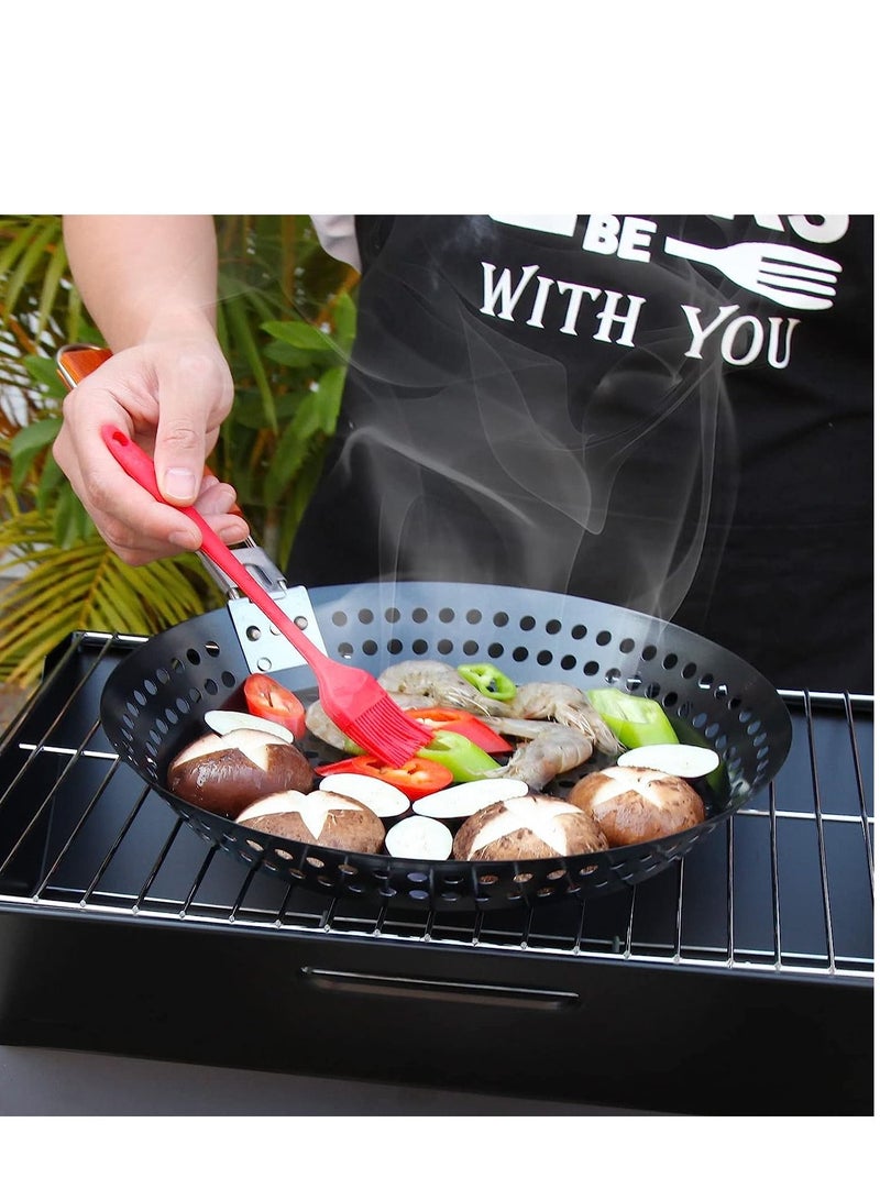 Grease Free Grill Pan with Non-Stick Coating 30cm Diameter - Image 2