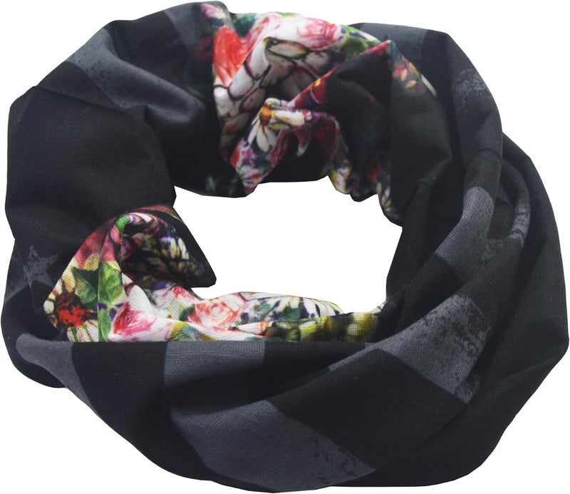 Obacle Skull Face Mask for Women Dust Wind Sun Protection Rave Festival Riding - Image 4