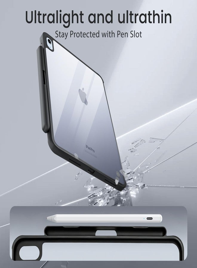 جراب لوحة مفاتيح Sunnymark لجهاز iPad من الجيل العاشر والحادي عشر (A16، 2025) - حامل مغناطيسي سهل التركيب، وضع عمودي/أفقي، جراب قابل للإزالة مع لوحة لمس متعددة اللمس - Image 3