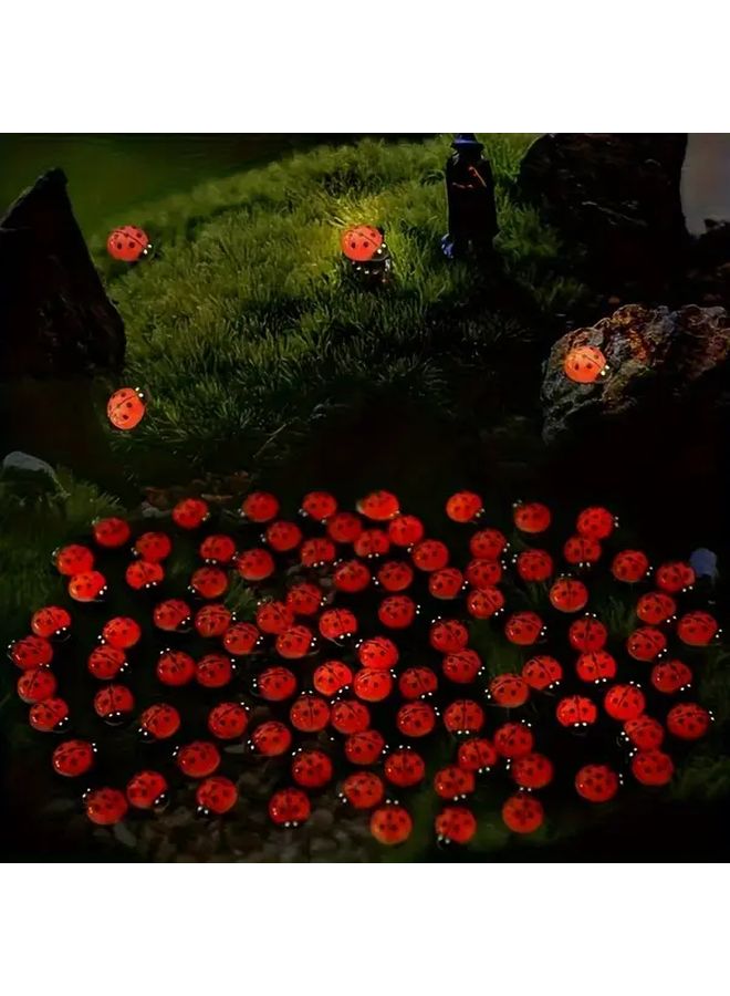 150 قطعة من الخنافس الصغيرة المتوهجة في الظلام، خنافس راتنجية، مستلزمات صنع المجوهرات DIY - Image 2