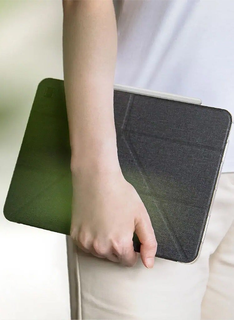 Uniq iPad Pro 10.5 Inches / iPad Air (2019) Cover, UNIQ Yorker Kanvas Case Grey Grey - Image 4