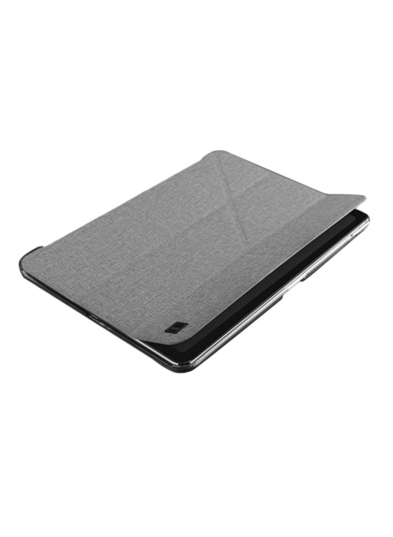 Uniq iPad Pro 10.5 Inches / iPad Air (2019) Cover, UNIQ Yorker Kanvas Case Grey Grey - Image 1