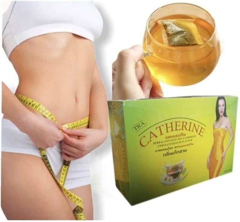 Catherine Herbal Infusion Slimming Diet Weight Loss Laxative Tea Vanilla, 32 Tea Bags. - Image 2