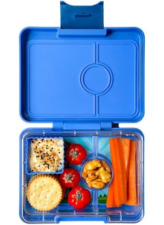 Yumbox Yumbox Surf Blue Snack Box with Dinosaur Tray - 3-Compartment Bento 6.7x5.1x1.8 | Kid-Friendly | Healthy Snacks | BPA-Free & Easy Clean  - Image 3