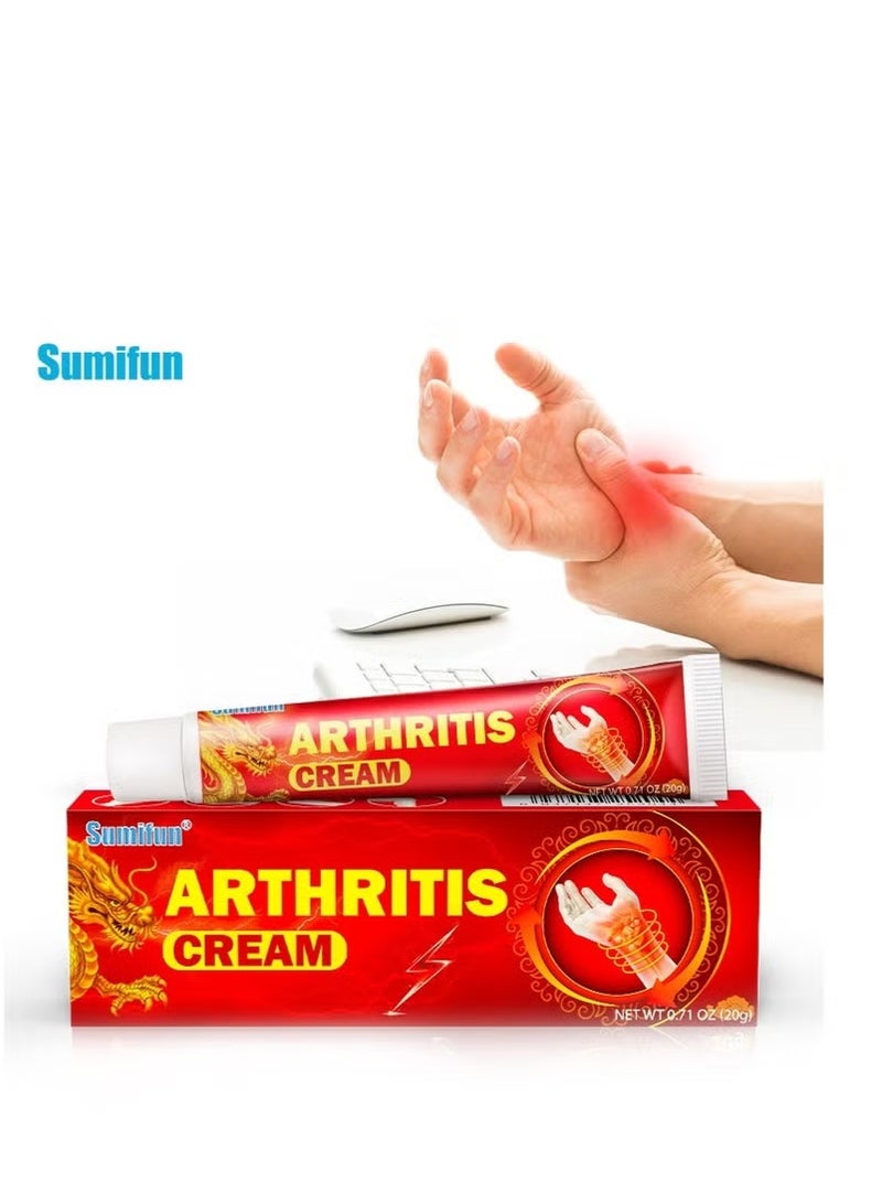 سوميفون جل لعلاج آلام المفاصل – كريم مهدئ ومسكن للألم للأصابع، المعصم، الكاحل، الرقبة، الظهر، الركبتين والمفاصل (20 جرام) - Image 1