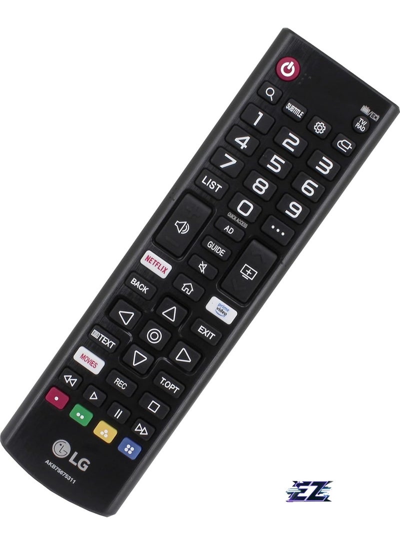 ELTRAZONE Original Remote Control AKB75675311 Compatible with LG 24TN510S 24TN520S-PZ 28TN515S 28TN525S 43UN70006LA 43UN70006LA.AEKQ 50UN70000 50UN70006LA 55UN70006LA 55UN7 0006LA Smart 4K UHD HDR LED with battery - Image 2