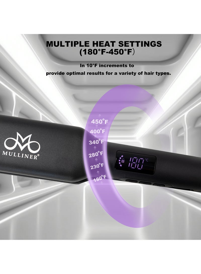 MULLINER مستقيم شعر مولينر المحترف مع تسخين 1.5 بوصة ML7012 - Image 4