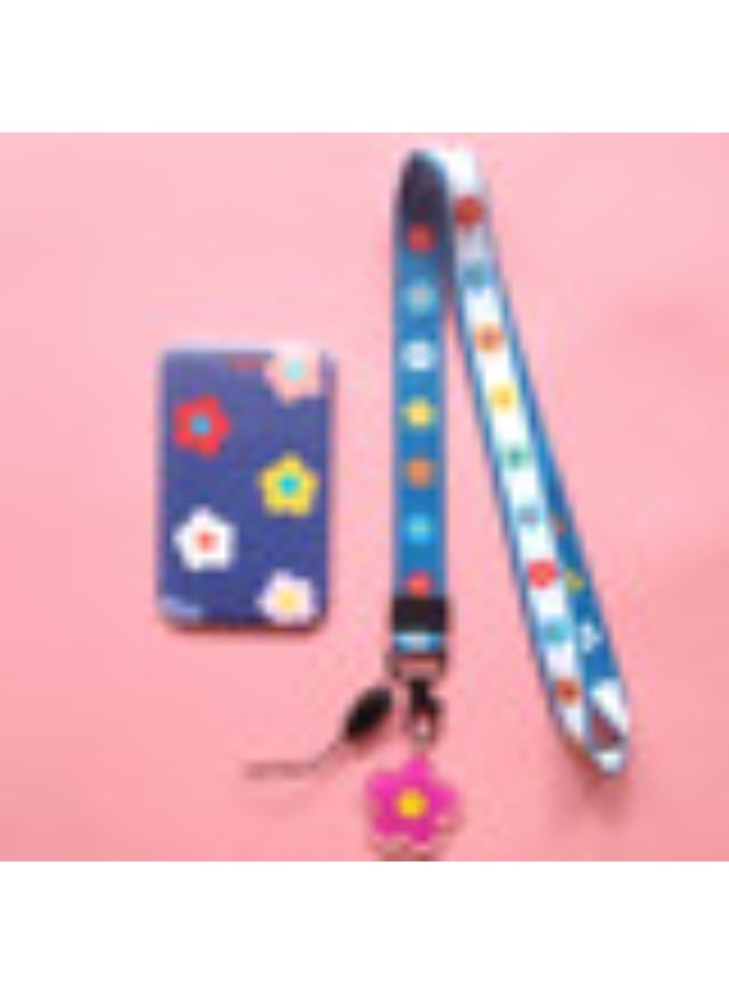 NIBEMINENT 1 - Piece Hyuna cute Kpop Photo Card Holder Pendant Key Chain ID Badge Holder ID Card Holder Photo Card Protector for School ID Office ID Access Card for Women Girls