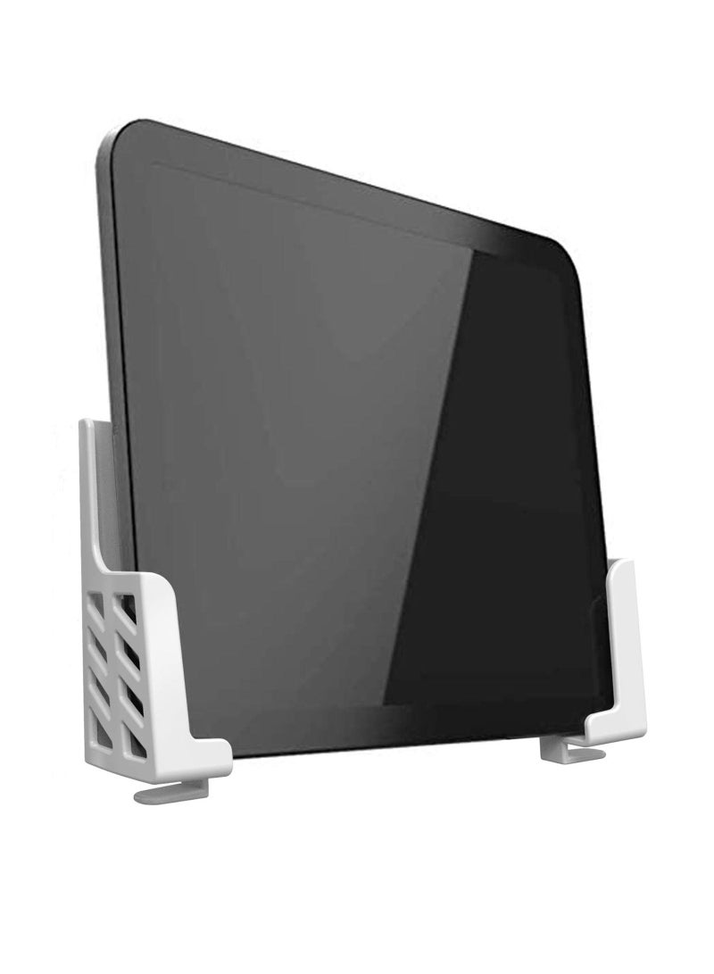 Wall Mount Holder, Wall Mount Universal Dock for Tablet or Phone, Damage-Free Compatible with ipad iPhone/ Tablet/ Kindle /e-Book/ Fixed by 3M Adhesive or Screws - Image 1