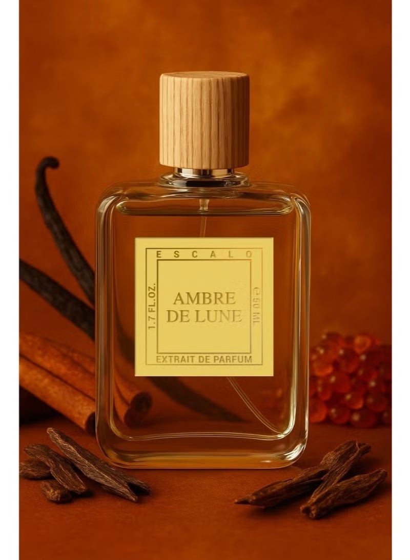 ESCALO PERFUME Ambre de Lune, 50ml Extrait de Parfum - Image 1