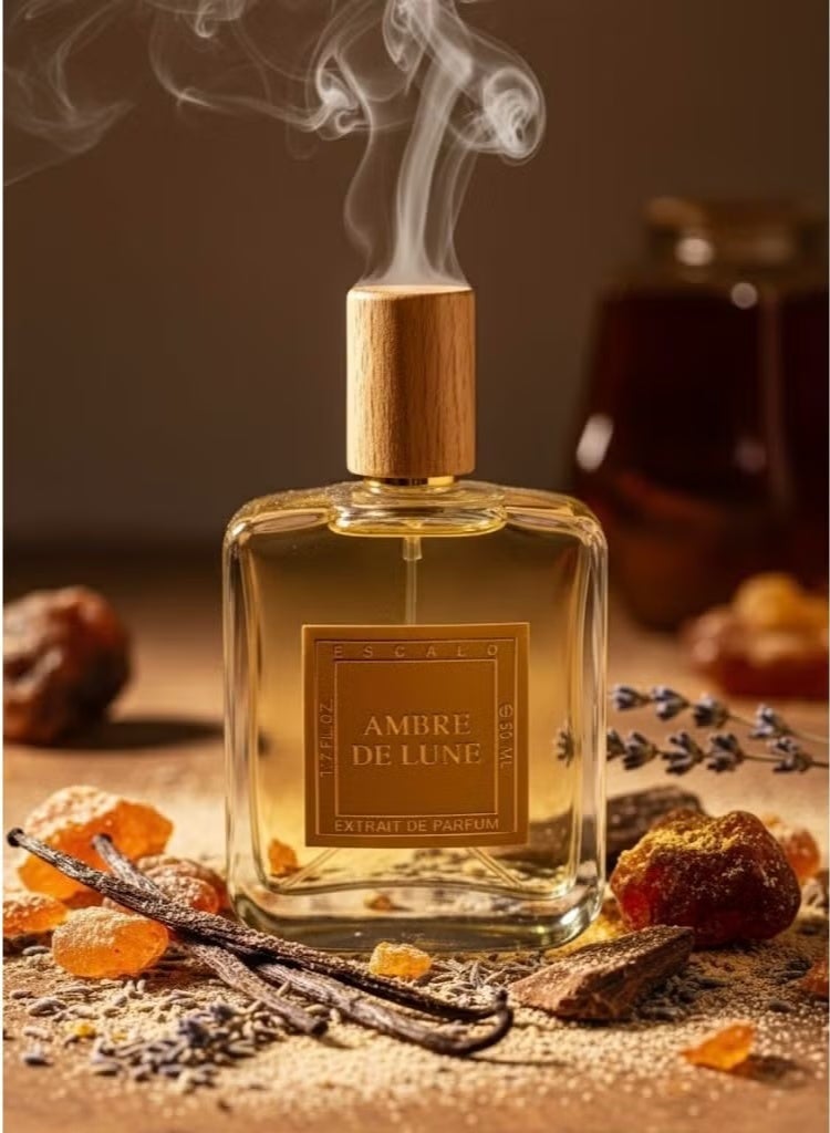 ESCALO PERFUME Ambre de Lune, 50ml Extrait de Parfum - Image 2