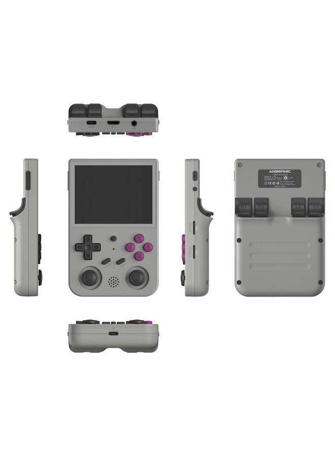 Nautical Bear RG353V Game Console Open Source RG353VS Android Handheld Game Console PS2 Open Source Handheld-Product Color:Rg353vs Gray-Model:RG353V