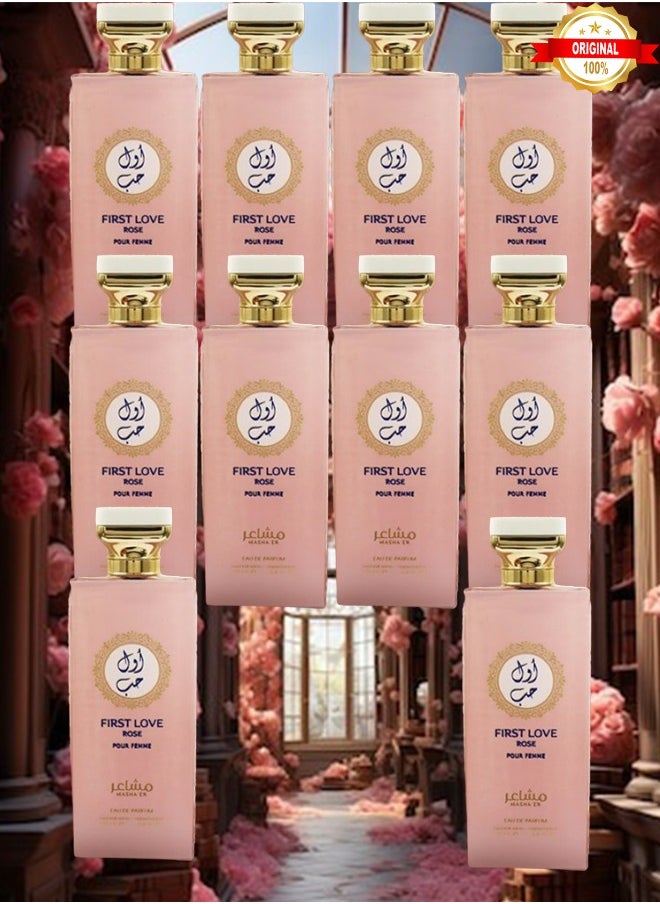 فيرست - 10 قطع عطر فيرست لاف روز 100 مل - Image 1