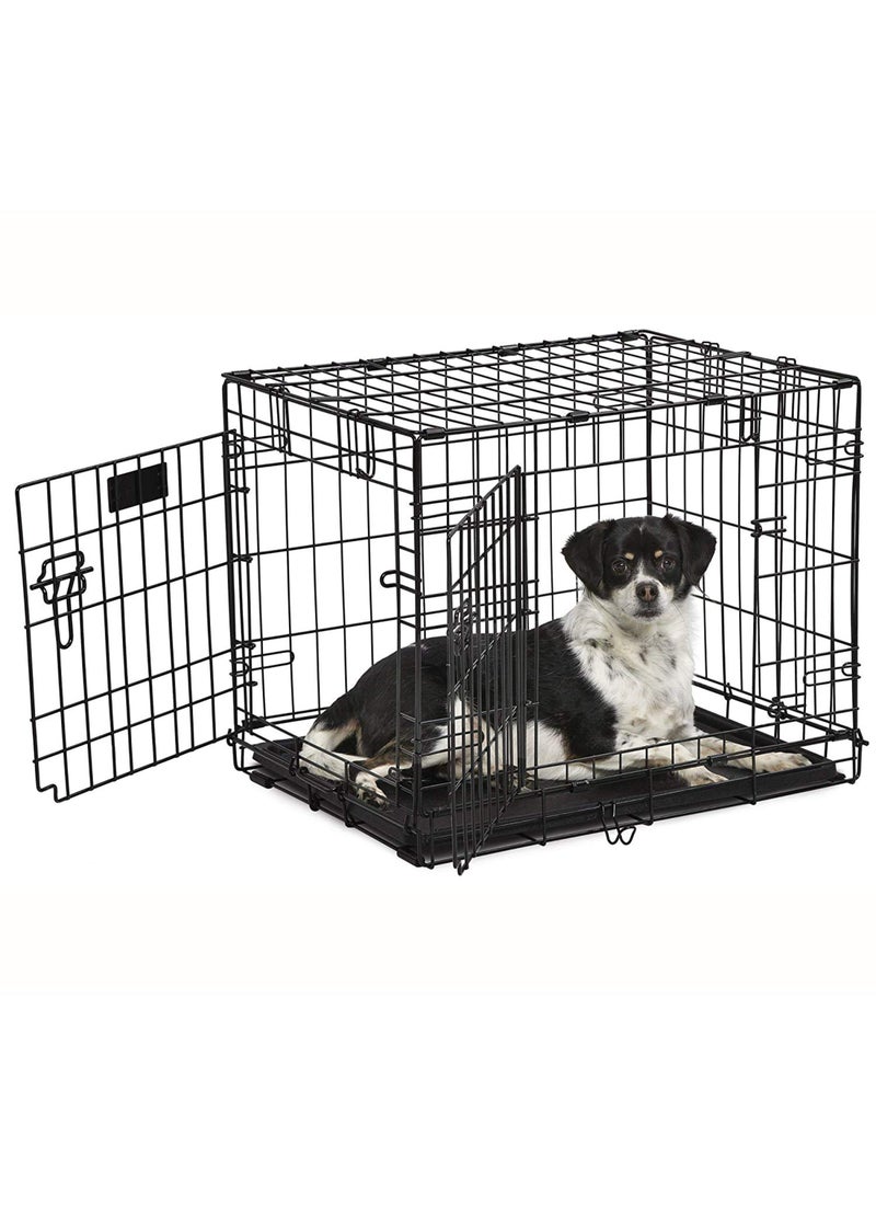 MidWest Homes for Pets Contour Double Door Dog Crate - Image 1