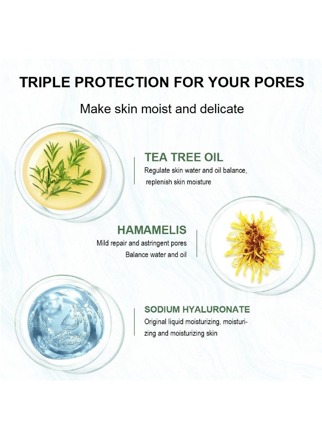 Breylee Tea Tree & Witch Hazel Pore Refining Gel 40g | Controls Oil, Minimizes Pores, and Firms Skin - Image 4