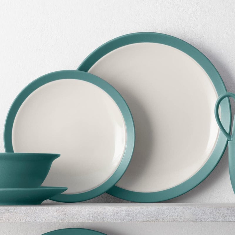 Noritake Colorwave Turquoise 4Piece Curve Place Setting - Image 3