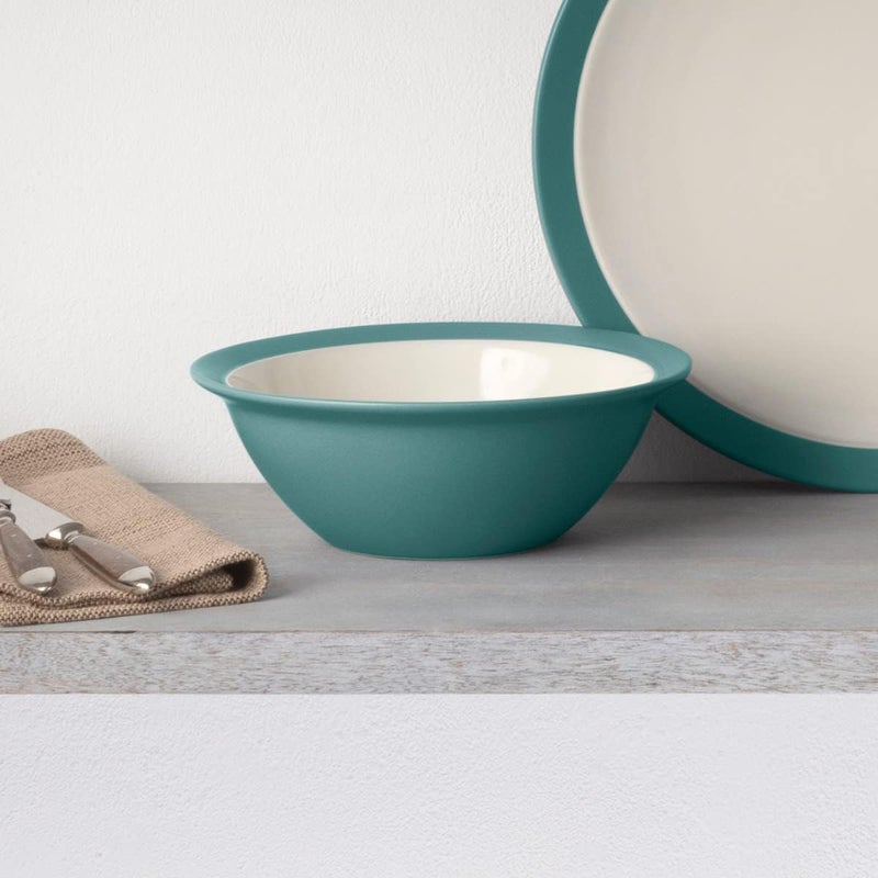 Noritake Colorwave Turquoise 4Piece Curve Place Setting - Image 4
