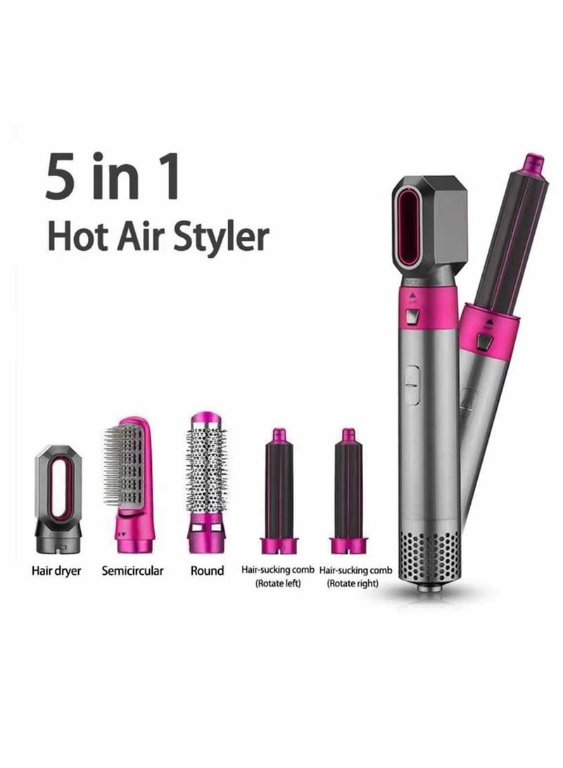 general 5-in-1 Autowrap Airstyler Auto Wrap Curler Hair Dryer with Attachment Hot Air Comb Automatic Curling Iron Multi Functional Roll Straight Dual-use - Image 3