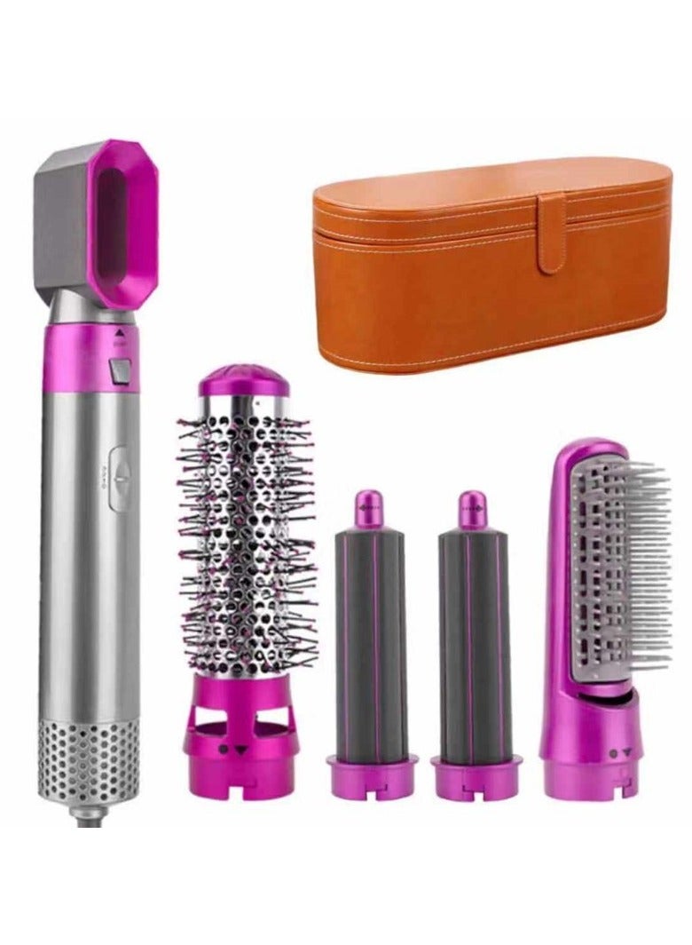 general 5-in-1 Autowrap Airstyler Auto Wrap Curler Hair Dryer with Attachment Hot Air Comb Automatic Curling Iron Multi Functional Roll Straight Dual-use - Image 1