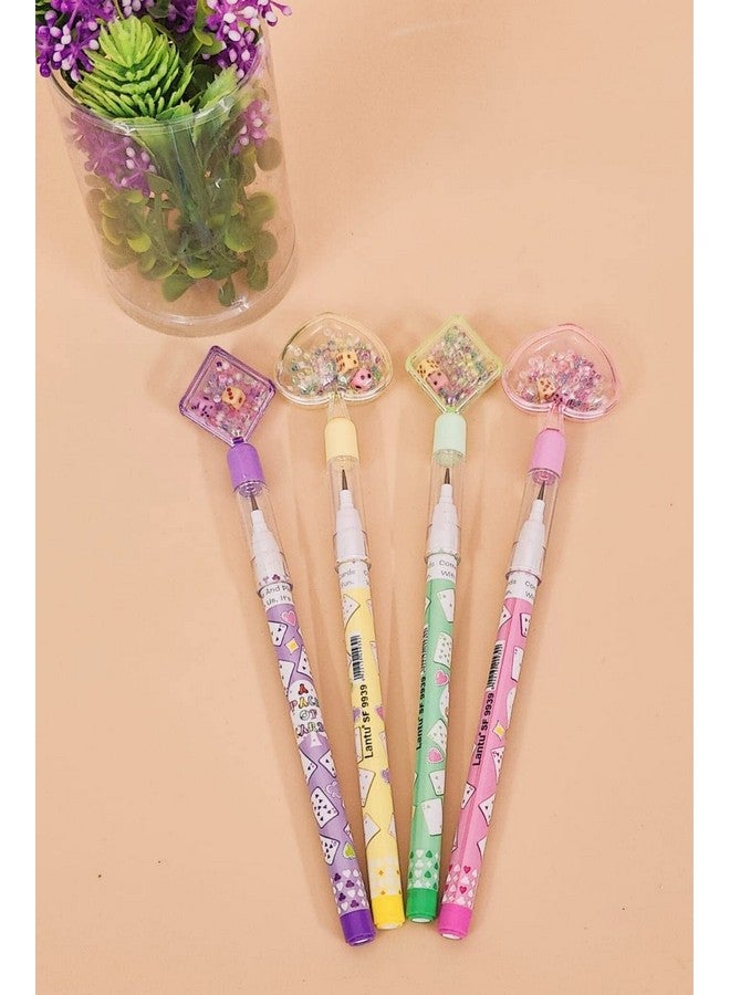 Tera13 TERA 13 Birthday Gifts For Kids Pencil For Girls (6 Pcs) Dice Pencil For Girls,Writing Pencil For Kids,Pencil For School,Stationery Items Pencil Kanjak Gifts, Multicolor - Image 3