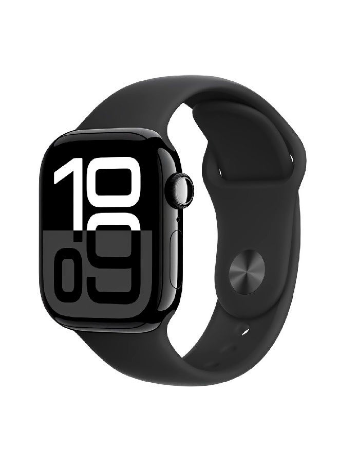 W&O X10 Series 10 Wearfit Pro Smart Watch 2.2 Inch SUPER AMOLED Screen Unlock AI Chat GPT GPS NFC Bluetooth V5 Call Wireless Charger - Black  - Image 2