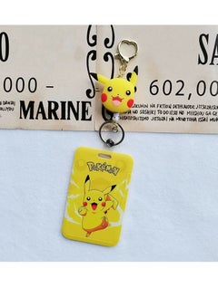 Running Cartoon Pikachu Card Set