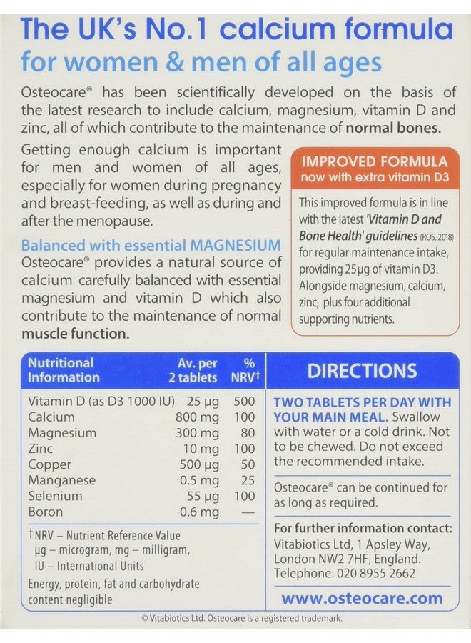 Osteocare Original Bone Health Formula, 0.187 kg - Image 2
