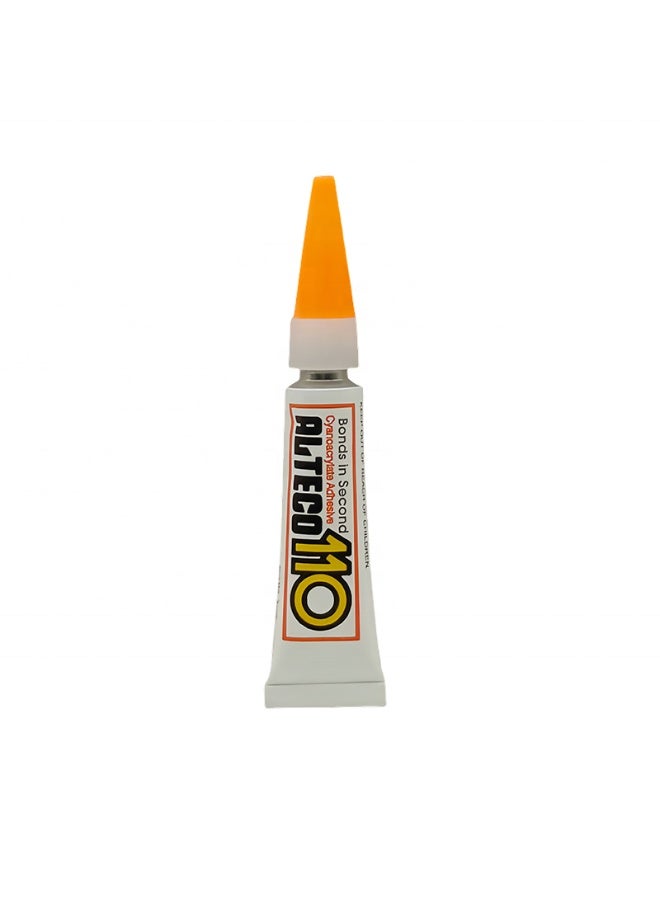 ALTECO 110 Instant Super Glue, 3g Tube, Strong & Fast Bonding with Clear Finish - Image 3