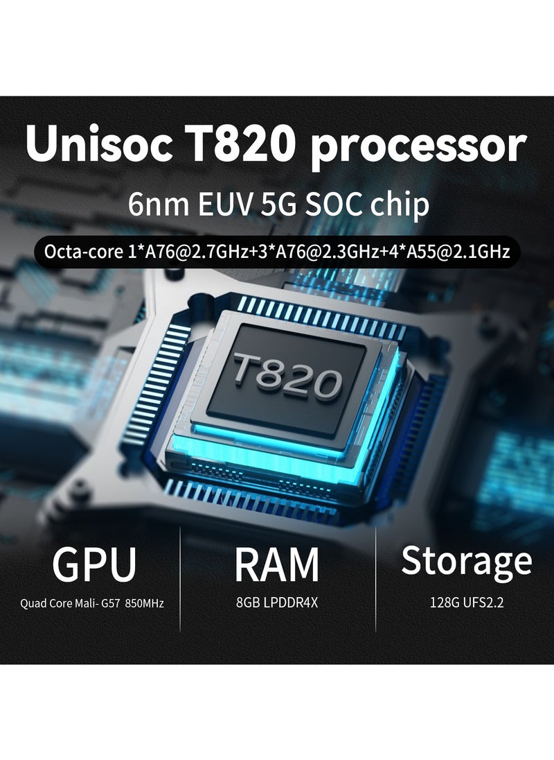 جهاز الألعاب المحمول Anbernic RG556 يعمل بنظام أندرويد 13، مع معالج Unisoc T820 شاشة لمس بحجم 5.48 بوصة يدعم WiFi وBluetooth يدعم 28 نظام محاكاة يحتوي على أكثر من 42,000 لعبة قابلة للتشغيل 【اللون: أسود - 512 جيجابايت، أكثر من 42,000 لعبة】