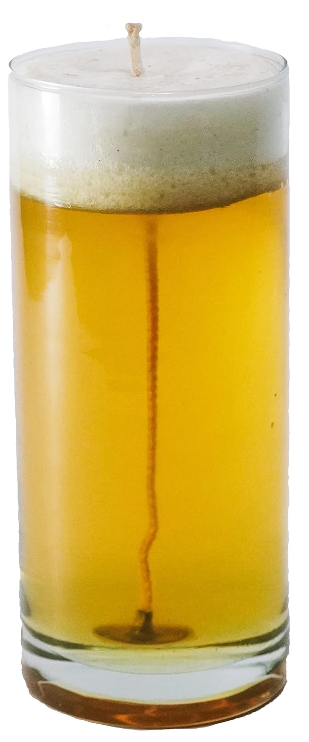 AURA شموع زجاجية معطرة برائحة البيرة من أورا، وقت الاحتراق 90 إلى 100 ساعة، عبوة من 4، رائحة الياسمين - Image 4